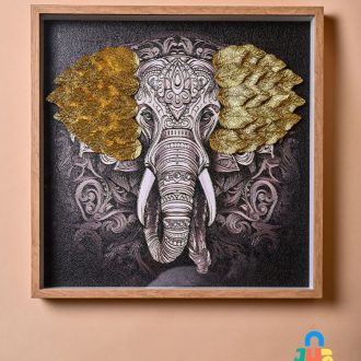 "Ethereal Elephant" The Captivating 3D art piece