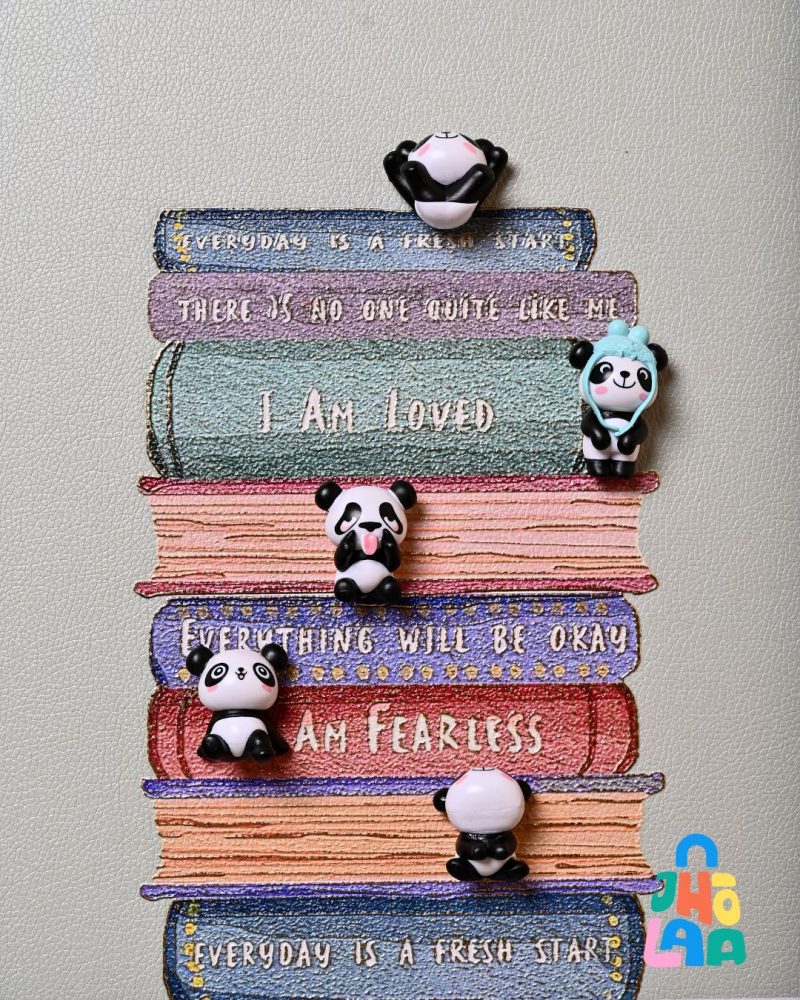"Panda Literary Climb" The 3d Frame - Image 3