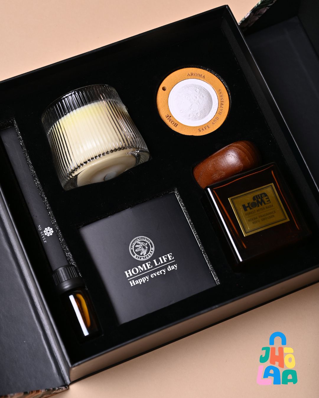 "Scented Candle and Aroma Gift Set"