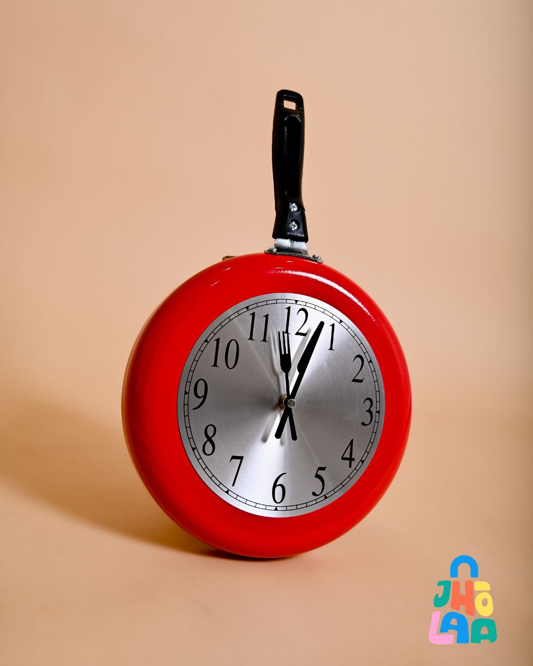 Frying Pan Wall Clock