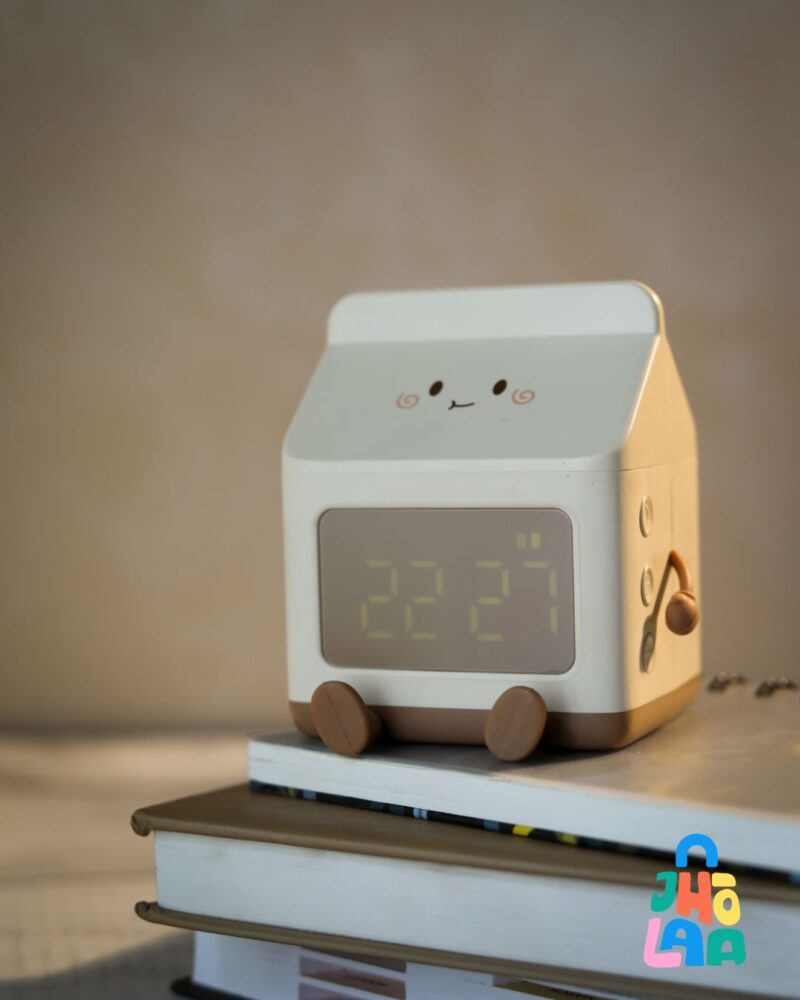 Milk Carton Digital Clock